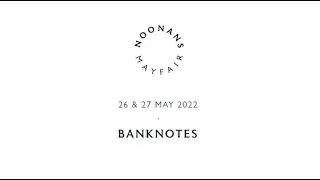 Noonans World Banknotes Auction May 26th-27th 2022 Highlights