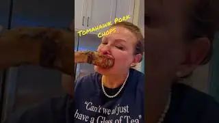Tomahawk Pork Chops