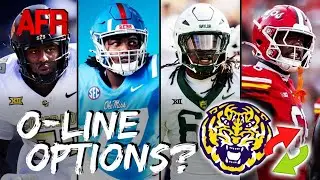 4 Names To Watch For LSU To Target at O-Line | When Will Lane Kiffin Add Starters?