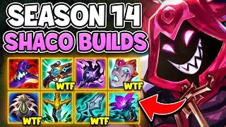 TRYING DIFFERENT SHACO BUILDS IN SEASON 14! (THE SHACO MOVIE)