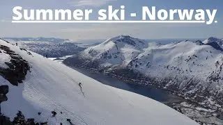 Beatiful Summer Skiing in Norway! (Skiing in June)