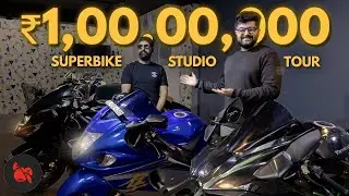 JS FILMS ₹1,00,00,000 STUDIO TOUR (from Splendor to SuperBikes)!! 🔥🔥