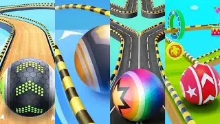 Going Balls - SpeedRun Challenge VS Rollance Balls,Rolling Ball, Circus Ball Run Walkthrough 727