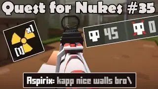 Krunker.io - Quest for Nukes #35! Me? WALL HACKS? LOL (Assault Rifle Gameplay)