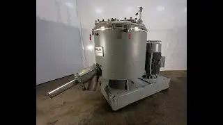Henschel Zeppelin Reimelt model FM1000L High Intensity Mixer.