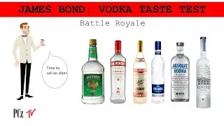 James Bond's Vodkas - Taste Test