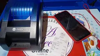 COBA PRINT STRUK NOTA TOKO PAKAI PRINTER BLUETOOTH PANDA