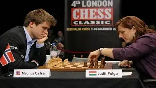 Magnus Carlsen vs Judit Polgar • 4th London Chess Classic (2012)