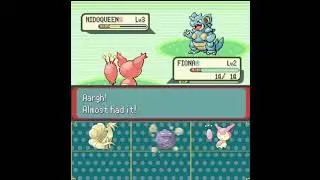 NIDOQUEEN Before the First Gym! || Pokemon Emerald Randomizer Nuzlocke #shorts