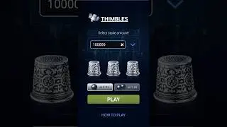 Thimble hack 1 lac win kitna zida paisa logo ka utna zida win karo ka #1xbet #hack #thimble #music