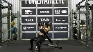 Seated Dumbbell Press | Power Athlete Movement