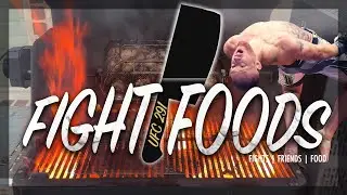 UFC 291: Fight Foods:  A Fight Day VLOG