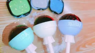 Satisfying LIPSTICK Slime Mixing!! MAKEUP Slime Coloring!!