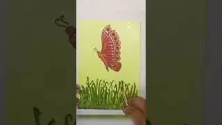 Grass and Flower for a butterfly