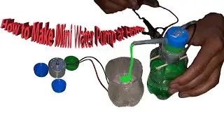How to Make Mini Water Pump at Home suv mator qol bola