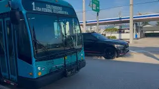 Palm Tran: 2018 40ft Gillig BRT Plus #1712 On Route 1 @ Dixie Highway & Southern Blvd