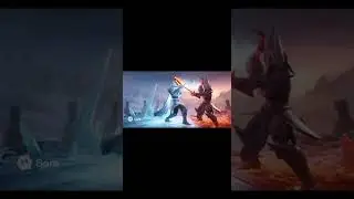The Frost Emperor vs The Flame Reaper | Epic AI Fantasy Battle (Sora Cinematic)