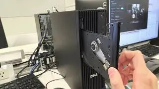 CD drive on Modern brand new Ultra 7 265 DELL PC