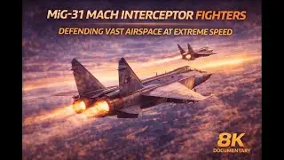 MiG-31 Mach Interceptor Fighters: Defending Vast Airspace at Extreme Speed | 8K Documentary