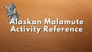 Alaskan Malamute   Activity Preference