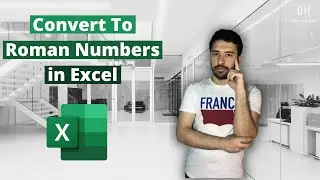 How To Convert to Roman Numbers in Excel