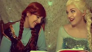 Elsa and Anna storytime 2