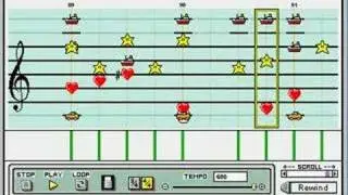Mario Paint Composer - Chrono Trigger Battle Theme