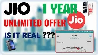 Jio 1 year Unlimited On any 4G Device Till 31 Dec 2017 😳 - Real Or Fake | Explained |