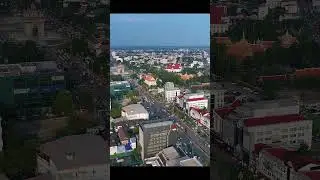 Vientiane from Above#Vientiane# aerial view#cityscape#Southeast Asia#urban landscape
