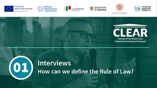 01 Interviste: Come possiamo definire lo Stato di Diritto?