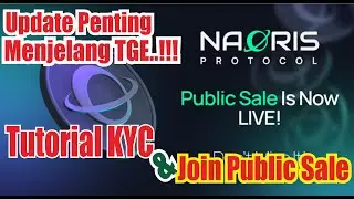 Naoris Protocol Update | Tutorial KYC Persiapan Claim Airdrop dan Public Sale Token