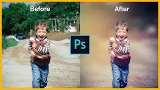 Outdoor Portrait Edit (Child) : Photoshop CC Tutorial