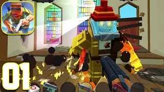 Pixel Combat: Zombies Strike - Gameplay Walkthrough | Part 1 ( Android / iOS )