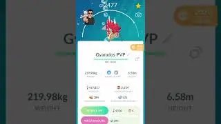 Gyarados Best Moveset⚔️ #pokemongo #pokemongotrainer #pokemontrainer #pokemongopvp #pokemon