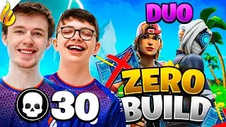 FLOWIS & GEDDE 30 BOMB I ZERO BUILD?! NY FORTNITE ZERO BUILD REKORD?!