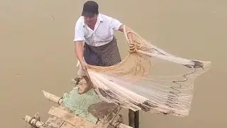 How to cast a net to break it cleanly 😱