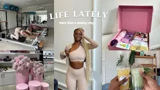 VLOG | new hair, meetings, shopping , fun times , pilates class with @Carineaikins 🎀