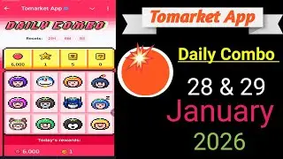 TOMARKET New Update Today |  28 & 29 Tomarket Combo Today | New Update To Market |