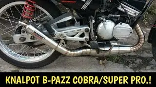 Cek Sound Knalpot B-PAZZ Cobra / Super PRO Stainless