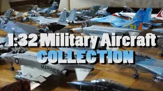 1:32 Military Aircraft Collection Stunning Jets with Unique Paint Jobs