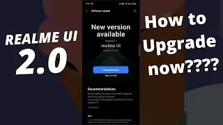 How to Update  Realme 3 Pro to Realme UI 2.0 ??? #shorts