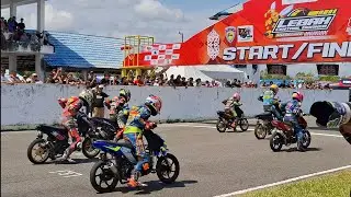 FINAL‼️matic tune up s/d 150cc OPEN. LEBAH CENTRAL BORNEO. open race seri 2.sirkuit sabaru kalteng.