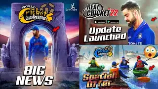 Real Cricket 22 New Update Release | WCC4 Coming soon? News | WCC3 New Special Offers & Update