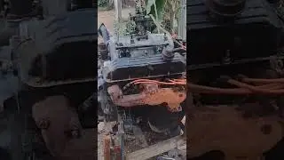 motor v8 318 funcionando