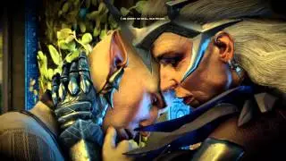 Dragon Age&trade;: Inquisition Post Epilogue and credits Solas and Flemeth.