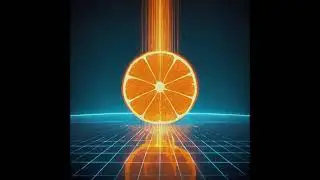 A Digitized Orange - Dollar Signs In Her Eyes