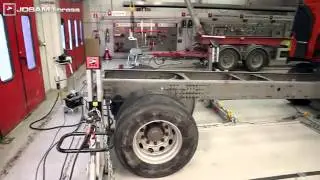 Frame straightening with JOSAM i press   Compilation