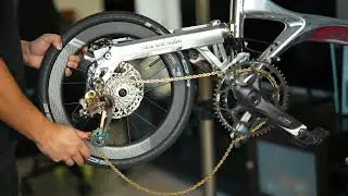 Installing the Hubsmith HS Humbird C355 &ndash; Carbon Wheelset + Test Ride on Birdy