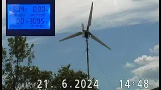 Livestream wind turbine - Not much wind about today 5-9mph