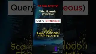 Fix SQL Error 01: 🔍 SQL Troubleshooting: Fixing Common Errors in Secs!